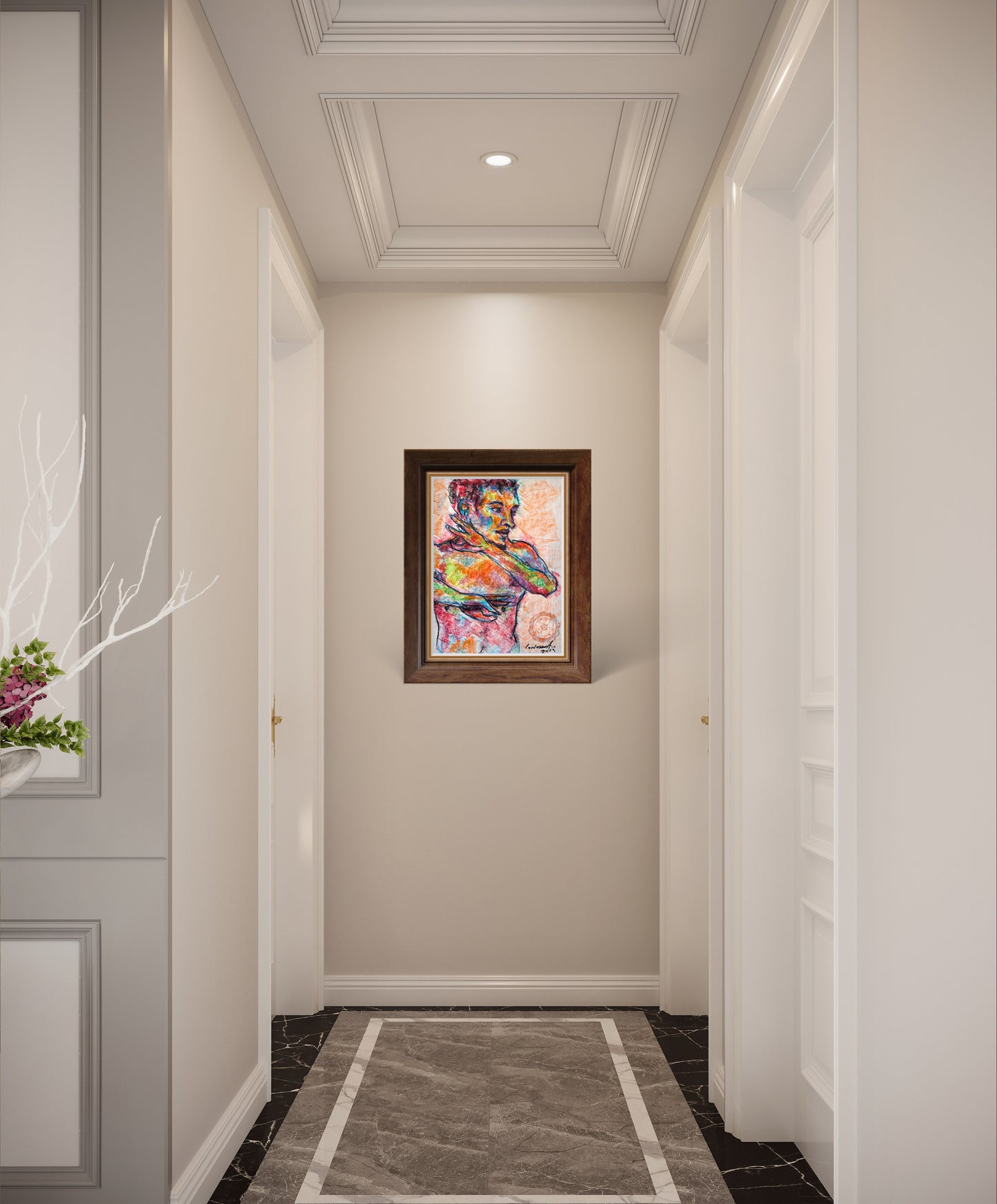 Oleo Pastel - ESTUDIO 09