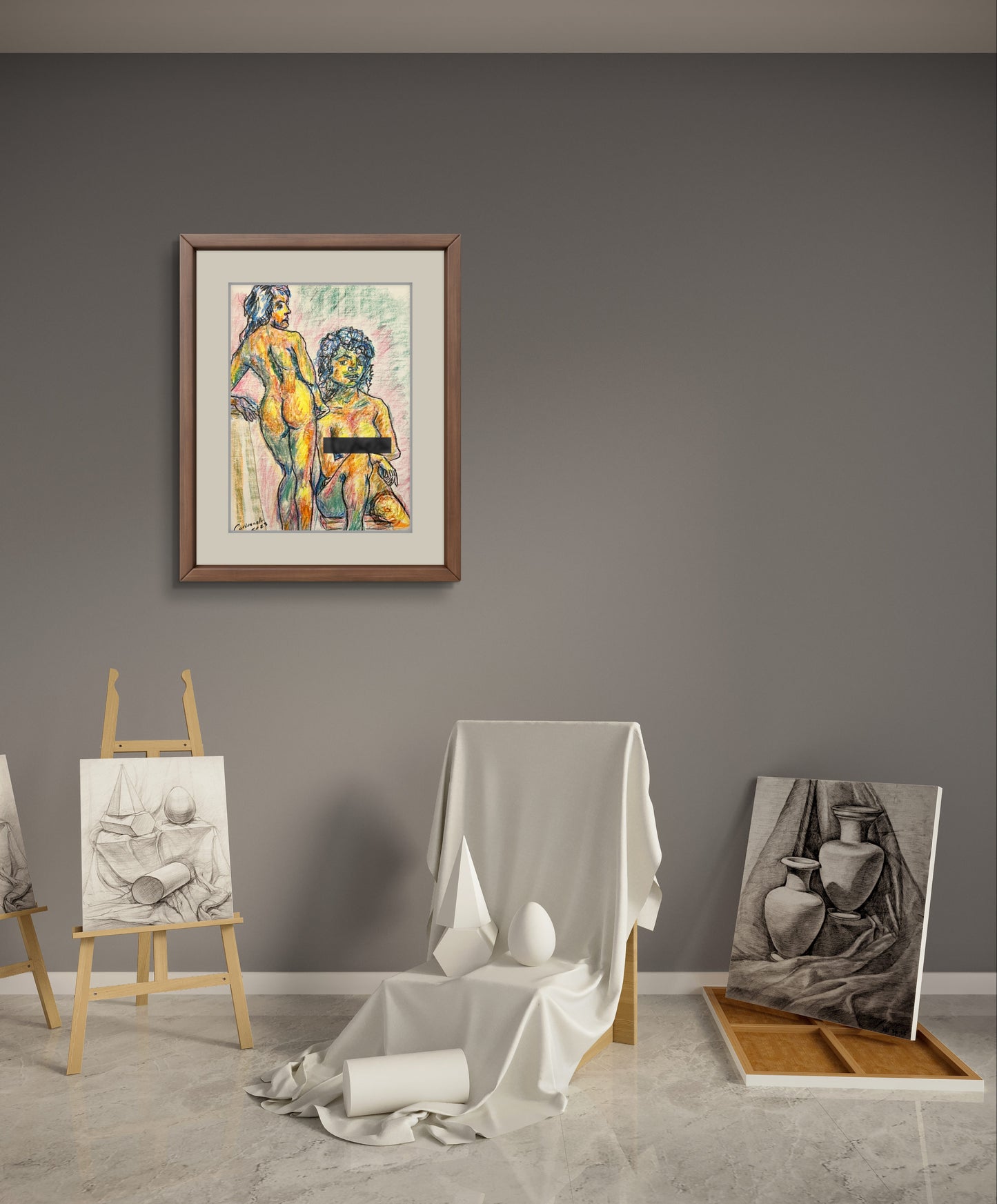 Oleo Pastel - ESTUDIO 27